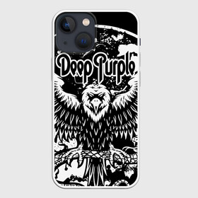 Чехол для iPhone 13 mini с принтом Deep Purple в Тюмени,  |  | deep purple | whoosh | дэвид ковердейл | иэн гиллан | метал | ричи блэкмор | роджер гловер | рок | свист | хард | хэви