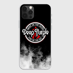 Чехол для iPhone 12 Pro Max с принтом Deep Purple в Тюмени, Силикон |  | deep purple | альбом | гловер | группа | дееп | деп | ди | дип | диперпл | дипперпл | иэн гиллан | иэн пэйс | лого | логотип | метал | морс | пепл | перпл | прогрессивный | психоделический | рок | символ | хард