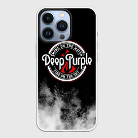 Чехол для iPhone 13 Pro с принтом Deep Purple в Тюмени,  |  | Тематика изображения на принте: deep purple | альбом | гловер | группа | дееп | деп | ди | дип | диперпл | дипперпл | иэн гиллан | иэн пэйс | лого | логотип | метал | морс | пепл | перпл | прогрессивный | психоделический | рок | символ | хард