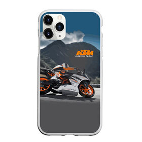 Чехол для iPhone 11 Pro матовый с принтом KTM Racing team в Тюмени, Силикон |  | Тематика изображения на принте: clouds | ktm | motorcycle | mountains | nature | racer | racing | route | sky | team | гонщик | горы | мотоцикл | небо | облака | природа | трасса