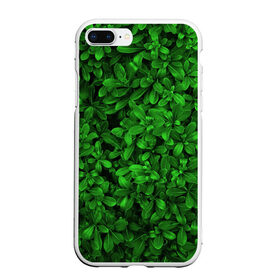 Чехол для iPhone 7Plus/8 Plus матовый с принтом Свежая трава в Тюмени, Силикон | Область печати: задняя сторона чехла, без боковых панелей | арт | зелёный | светлый | тёмный | четкий