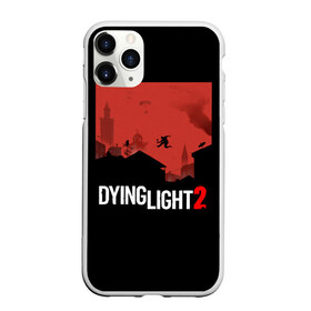 Чехол для iPhone 11 Pro Max матовый с принтом Dying Light 2 в Тюмени, Силикон |  | 2 | 2021 | dying light | light | logo | techland | игра | красный | кровь | лого | логотип