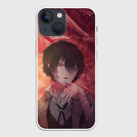 Чехол для iPhone 13 mini с принтом Dazai Osamu в Тюмени,  |  | bungou stray dogs | dazai | dazai osamu | osamu | бродячие псы | великий | дазай | осаму