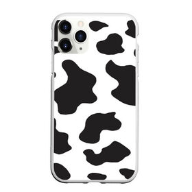 Чехол для iPhone 11 Pro Max матовый с принтом COW PRINT в Тюмени, Силикон |  | Тематика изображения на принте: animals | cow | cow print | корова | коровий принт