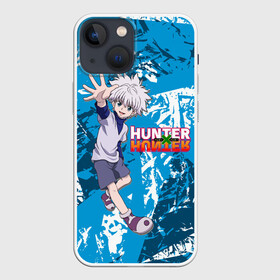 Чехол для iPhone 13 mini с принтом Киллуа Hunter x Hunter в Тюмени,  |  | anime | hunter | hunter x hunter | killua | zoldyck | аниме | зодиак | охотник | охотники