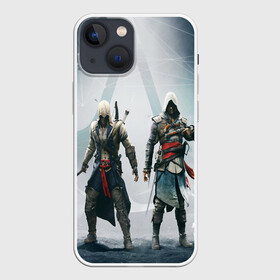 Чехол для iPhone 13 mini с принтом ASSASSIN S CREED в Тюмени,  |  | black flag | brotherhood | chronicles | creed | game | origins | revelations | rogue | syndicate | unity | valhalla | альтаир | ассасин | игры | кинжал | пираты