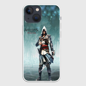 Чехол для iPhone 13 mini с принтом ASSASSIN S CREED: BLACK FLAG в Тюмени,  |  | black flag | brotherhood | chronicles | creed | game | origins | revelations | rogue | syndicate | unity | valhalla | альтаир | ассасин | игры | кинжал | пираты