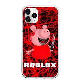 Чехол для iPhone 11 Pro матовый с принтом Roblox piggy Свинка Пигги в Тюмени, Силикон |  | game | gamer | logo | minecraft | piggi | roblox | simulator | игра | конструктор | лого | пигги | свинья | симулятор | строительство | фигура