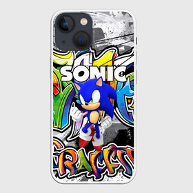 Чехол для iPhone 13 mini с принтом SONIC   СОНИК в Тюмени,  |  | Тематика изображения на принте: hedgehog | metal sonic | silver | silver the hedgehog | sonic | sonic boom | sonic the hedgehog | ёж сонник | игры | соник | фильмы