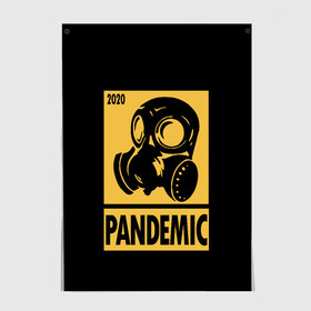 Постер с принтом Pandemic в Тюмени, 100% бумага
 | бумага, плотность 150 мг. Матовая, но за счет высокого коэффициента гладкости имеет небольшой блеск и дает на свету блики, но в отличии от глянцевой бумаги не покрыта лаком | 2020 | coronavirus | covid19 | cowid | epidemic | fallout | half | life | pandemic | survival | ultimate | virus | вирус | выживание | игра | катастрофа | киберпанк | кови | ковид | коронавирус | лайф | пандемия | ситуация | сталкер | фалаут | халф