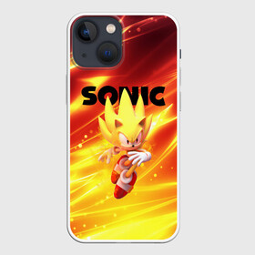 Чехол для iPhone 13 mini с принтом SONIC   СОНИК в Тюмени,  |  | Тематика изображения на принте: hedgehog | metal sonic | silver | silver the hedgehog | sonic | sonic boom | sonic the hedgehog | ёж сонник | игры | соник | фильмы