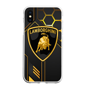 Чехол для iPhone XS Max матовый с принтом Lamborghini в Тюмени, Силикон | Область печати: задняя сторона чехла, без боковых панелей | aventador | centenario | countach | lamborghini huracan | performante | sian | urus | veneno | ламба | ламборгини | ламборджини | челлендж