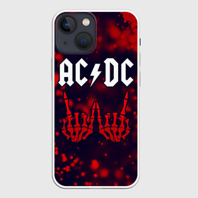 Чехол для iPhone 13 mini с принтом AC DС в Тюмени,  |  | ac dc | acdc | back to black | highway to hell | logo | music | rock | айси | айсидиси | диси | лого | логотип | молния | музыка | рок | символ | символика | символы | эйси | эйсидиси