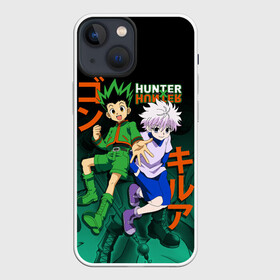 Чехол для iPhone 13 mini с принтом Хантер лого иероглифы в Тюмени,  |  | anime | hunter x hunter | аниме | гон фрикс | манга | охотник х охотник | хантер хантер | хантеры
