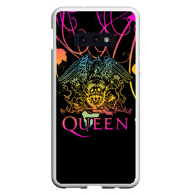 Чехол для Samsung S10E с принтом Queen в Тюмени, Силикон | Область печати: задняя сторона чехла, без боковых панелей | Тематика изображения на принте: bohemian | brian | freddie | john | mercury | must go on | queen | rhapsody | roger | taylor | the miracle | the show | богемская | рапсодия | роджер тейлор | фредди меркьюри