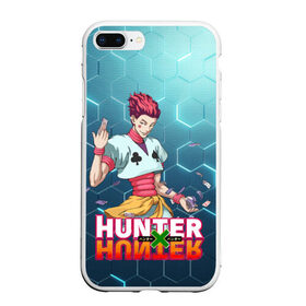 Чехол для iPhone 7Plus/8 Plus матовый с принтом Хисока Hunter x Hunter в Тюмени, Силикон | Область печати: задняя сторона чехла, без боковых панелей | anime | hunter | hunter x hunter | zoldyck | аниме | зодиак | охотник | охотники | хисока