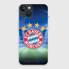 Чехол для iPhone 13 с принтом Бавария Мюнхен в Тюмени,  |  | bauern munchen | bayern | bayern munich | fc bayern | fc bayern munchen | fc bayern munich | бавария | бавария мюнхен | лига чемпионов стадион | лч | фк бавария | фк бавария мюнхен | футбол | футбольный стадион