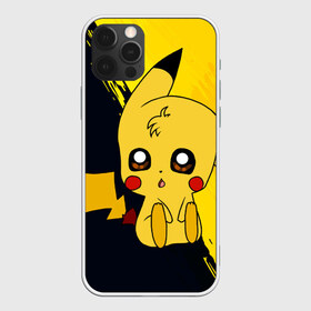 Чехол для iPhone 12 Pro Max с принтом Пикачу Pikachu в Тюмени, Силикон |  | Тематика изображения на принте: anime | baby | cartoon | cute | kawaii | pika pika | pokemon | аниме | анимешникам | глаза | детям | зайчик | зверек | кавайный | кот | котенок | кролик | малыш | милый | мордочка | мультфильмы | няшный | пика пика | пикачу