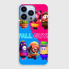 Чехол для iPhone 13 Pro с принтом Fall Guys: ultimate knockout в Тюмени,  |  | Тематика изображения на принте: baby | gordon freeman | scout | stars | vs | аниме | битва | велоцираптор | волк | герои | голубь | девочкам | детям | динозавр | звезды | кактус | королевская | красочный | логотипы игр | милые | неоновый | няшные | птица