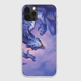 Чехол для iPhone 12 Pro Max с принтом Дракон воды в Тюмени, Силикон |  | Тематика изображения на принте: drag | dragon | арт | динамическое | динозавр | дракон | дракон воды | красивое | ледник | фантастика