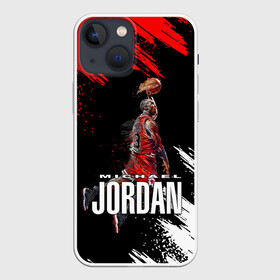 Чехол для iPhone 13 mini с принтом MICHAEL JORDAN в Тюмени,  |  | jordan | michael | michael jordan | nba | баскетбол | баскетболист | джордан | защитник | майкл | майкл джордан | нба