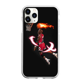 Чехол для iPhone 11 Pro матовый с принтом MICHAEL JORDAN в Тюмени, Силикон |  | jordan | michael | michael jordan | nba | баскетбол | баскетболист | джордан | защитник | майкл | майкл джордан | нба