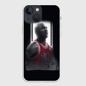 Чехол для iPhone 13 mini с принтом MICHAEL JORDAN в Тюмени,  |  | jordan | michael | michael jordan | nba | баскетбол | баскетболист | джордан | защитник | майкл | майкл джордан | нба