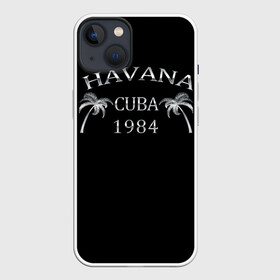 Чехол для iPhone 13 с принтом Havana в Тюмени,  |  | 1981 | 1984 | cuba | havana | гавана | закат | куба | пальма | потерялся | прикол | путишествие | путишествия | серебро | че гевара | чегевара | эрнесто