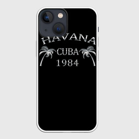 Чехол для iPhone 13 mini с принтом Havana в Тюмени,  |  | 1981 | 1984 | cuba | havana | гавана | закат | куба | пальма | потерялся | прикол | путишествие | путишествия | серебро | че гевара | чегевара | эрнесто