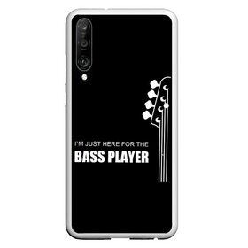 Чехол для Honor P30 с принтом BASS PLAYER (GUITAR) в Тюмени, Силикон | Область печати: задняя сторона чехла, без боковых панелей | guitar | nick senpai | бас | бас гитара | гитара | марченко | никита марченко