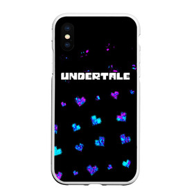 Чехол для iPhone XS Max матовый с принтом UNDERTALE АНДЕРТЕЙЛ в Тюмени, Силикон | Область печати: задняя сторона чехла, без боковых панелей | annoying | asriel | chara | dog | frisk | game | games | logo | papyrus | sans | tale | under | undertale | азриэль | андер | андертейл | игра | игры | лого | логотип | надоедливая | папирус | санс | сердечко | сердце | символ | символы | собака 