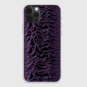 Чехол для iPhone 12 Pro с принтом Joy Division Glitch в Тюмени, силикон | область печати: задняя сторона чехла, без боковых панелей | glitch | ian curtis | joy division | rock | unknown pleasures | глюк | иэн кёртис | рок