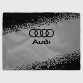 Плед 3D с принтом AUDI / АУДИ в Тюмени, 100% полиэстер | закругленные углы, все края обработаны. Ткань не мнется и не растягивается | Тематика изображения на принте: audi | auto | felb | logo | moto | quattro | sport | symbol | авто | автомобильные | ауди | кватро | кольца | лого | логотип | логотипы | марка | мото | символ | спорт | фгвш | шильдик