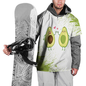 Накидка на куртку 3D с принтом Авокадо в Тюмени, 100% полиэстер |  | Тематика изображения на принте: авокадо | веган | еда блогеров | мемы | минимализм | прикольные картинки | прикольные надписи | растение | смешное авокадо | фрукт