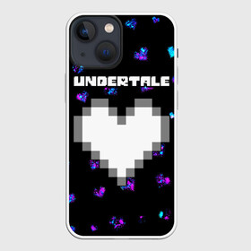 Чехол для iPhone 13 mini с принтом UNDERTALE   АНДЕРТЕЙЛ в Тюмени,  |  | annoying | asriel | chara | dog | frisk | game | games | logo | papyrus | sans | tale | under | undertale | азриэль | андер | андертейл | игра | игры | лого | логотип | надоедливая | папирус | санс | сердечко | сердце | символ | символы | собака 