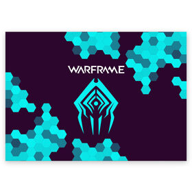 Поздравительная открытка с принтом WARFRAME / ВАРФРЕЙМ в Тюмени, 100% бумага | плотность бумаги 280 г/м2, матовая, на обратной стороне линовка и место для марки
 | Тематика изображения на принте: frame | game | games | logo | prime | war | warframe | вар | варфрейм | игра | игры | кува | лого | логотип | логотипы | прайм | символ | символы | фрейм