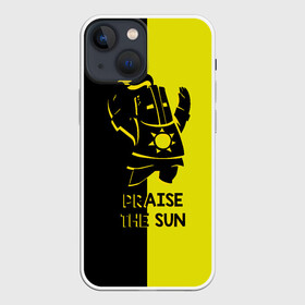 Чехол для iPhone 13 mini с принтом Praise the sun в Тюмени,  |  | dark souls | dark souls iii | дарк солс | дарк соулс | темные души | черные души