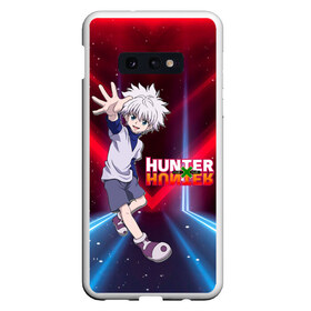 Чехол для Samsung S10E с принтом Киллуа Hunter x Hunter в Тюмени, Силикон | Область печати: задняя сторона чехла, без боковых панелей | anime | hunter | hunter x hunter | killua | zoldyck | аниме | зодиак | охотник | охотники