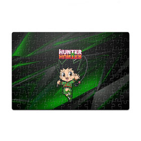 Пазл магнитный 126 элементов с принтом Гон Фрикс Hunter x Hunter в Тюмени, полимерный материал с магнитным слоем | 126 деталей, размер изделия —  180*270 мм | 