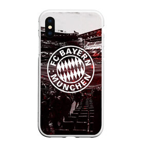 Чехол для iPhone XS Max матовый с принтом FC BAYERN MUNCHEN в Тюмени, Силикон | Область печати: задняя сторона чехла, без боковых панелей | bayer | bayern | munchen | бавария | баер | баерн | байер | байерн | клуб | мюллер | мюнхен | нойер | фк байер | футбольный