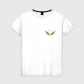 Женская футболка хлопок с принтом Крылоборство (ангел) в Тюмени, 100% хлопок | прямой крой, круглый вырез горловины, длина до линии бедер, слегка спущенное плечо | ангел | клуб романтики | крылья | секрет небес