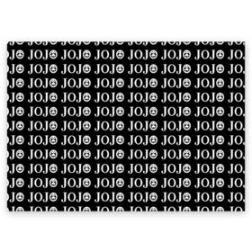 Поздравительная открытка с принтом JoJo Bizarre Adventure в Тюмени, 100% бумага | плотность бумаги 280 г/м2, матовая, на обратной стороне линовка и место для марки
 | Тематика изображения на принте: anime | jojo | jojo’s bizarre adventure | аниме | анимэ | биззаре адвенчер | джо | джо джо | джоджо | джонатан джостар | дзёсукэ хигасиката | дзётаро кудзё | жожо | игги | кира | лого | манга | невероятные приключения