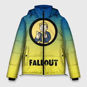Мужская зимняя куртка 3D с принтом Fallout Фоллаут в Тюмени, верх — 100% полиэстер; подкладка — 100% полиэстер; утеплитель — 100% полиэстер | длина ниже бедра, свободный силуэт Оверсайз. Есть воротник-стойка, отстегивающийся капюшон и ветрозащитная планка. 

Боковые карманы с листочкой на кнопках и внутренний карман на молнии. | boy | fallout | new vegas | nuka cola | апокалипсис | бандиты | вегас | война | градиент | девочкам | детям | игра | логотипы игр | мальчикам | оружие | парни | пистолеты | подростковые | постапокалипсис | убежище