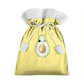 Подарочный 3D мешок с принтом Авокадо в Тюмени, 100% полиэстер | Размер: 29*39 см | авокадо