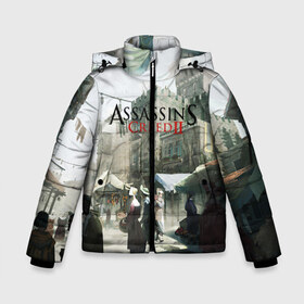 Зимняя куртка для мальчиков 3D с принтом Assassin’s Creed 2 в Тюмени, ткань верха — 100% полиэстер; подклад — 100% полиэстер, утеплитель — 100% полиэстер | длина ниже бедра, удлиненная спинка, воротник стойка и отстегивающийся капюшон. Есть боковые карманы с листочкой на кнопках, утяжки по низу изделия и внутренний карман на молнии. 

Предусмотрены светоотражающий принт на спинке, радужный светоотражающий элемент на пуллере молнии и на резинке для утяжки | black flag | brotherhood | chronicles | creed | game | origins | revelations | rogue | syndicate | unity | valhalla | альтаир | ассасин | игры | кинжал | пираты