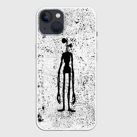 Чехол для iPhone 13 с принтом Сиреноголовый в Тюмени,  |  | siren head | zombie | великан | гигант | голова | гранж | гуманоид | зверь | зомби | инопланетянин | клещни | криптид | мистика | монстр | нло | пришелец | сирена | скелет | страшный | существа | тень | титан