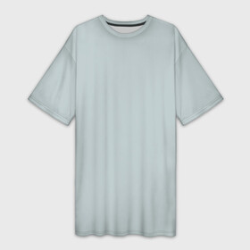 Платье-футболка 3D с принтом Радуга v5   голубой в Тюмени,  |  | без дизайна | без картинки | одноцветные | серый | текстура