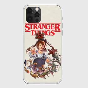 Чехол для iPhone 12 Pro Max с принтом Stranger Things в Тюмени, Силикон |  | 11 | demogorgon | dustin | eleven | jim hopper | lucas | mike | nancy | netflix | steve | will | билли | дастин | демогоргон | джойс | джонатан | дина | загадочные события | лукас | майк | макс | нетфликс | нэнси | оди | одиннадцать