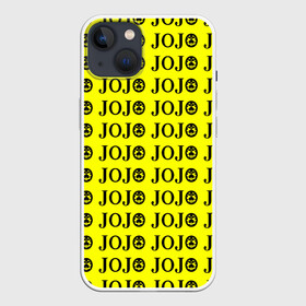 Чехол для iPhone 13 с принтом JoJo Bizarre Adventure в Тюмени,  |  | anime | jojo | jojo’s bizarre adventure | аниме | анимэ | биззаре адвенчер | джо | джо джо | джоджо | джонатан джостар | дзёсукэ хигасиката | дзётаро кудзё | жожо | игги | кира | лого | манга | невероятные приключения