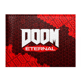 Обложка для студенческого билета с принтом DOOM ETERNAL / ДУМ ЭТЕРНАЛ в Тюмени, натуральная кожа | Размер: 11*8 см; Печать на всей внешней стороне | Тематика изображения на принте: bfg | brutal | doom | eternal | ethernal | game | games | logo | дум | игра | игры | лого | логотип | логотипы | символ | символы | этернал